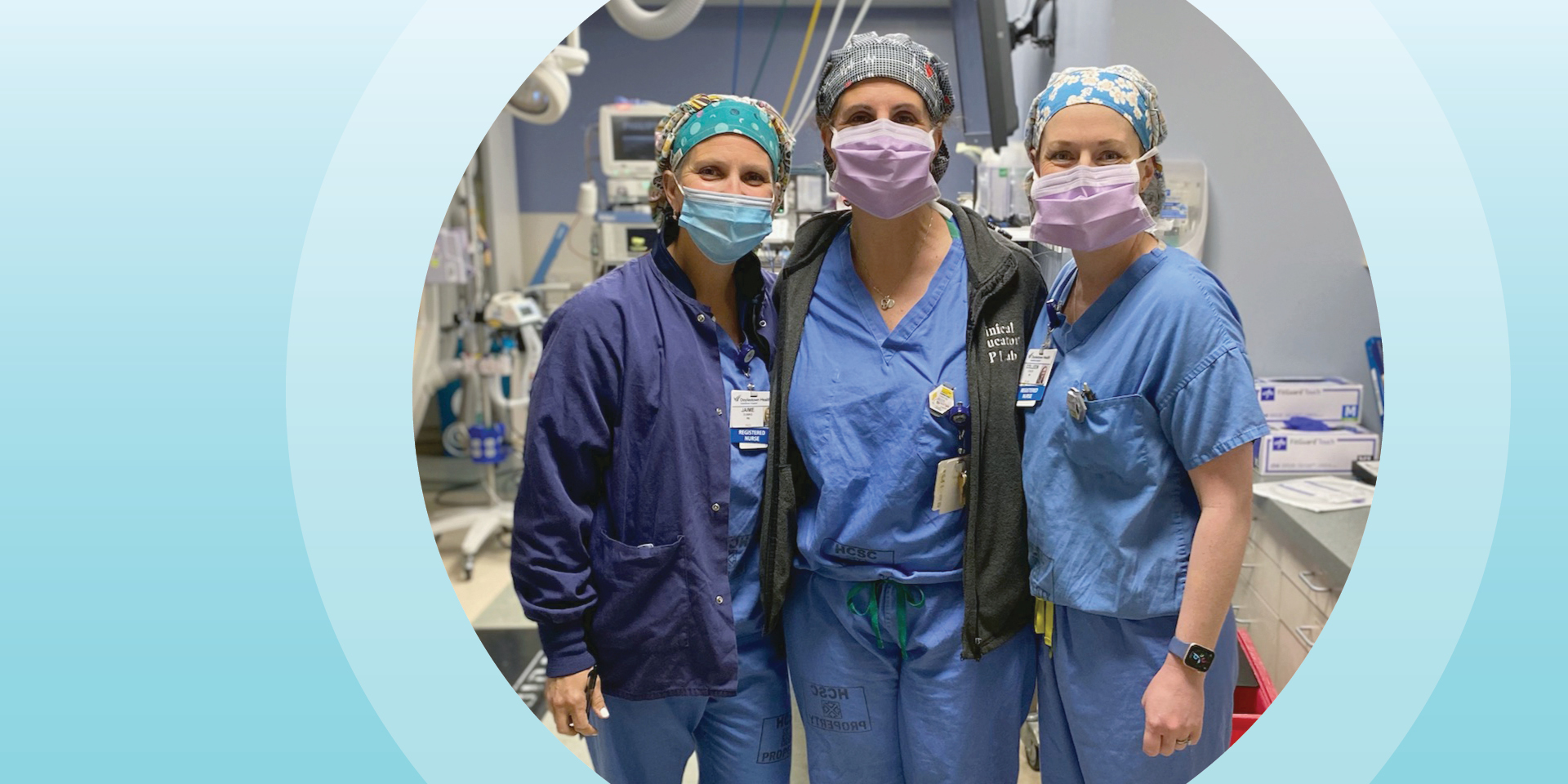 Three Doylestown Health nurses